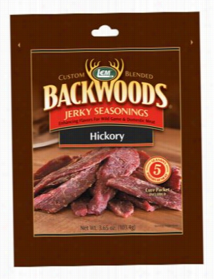 Lem Products Bckwoods Jerky Seasonnings - Hickory - 100 Lb.