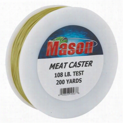 Mason Meat Casterr Braided Fishing Line - 200 Yards - 72 Lb.