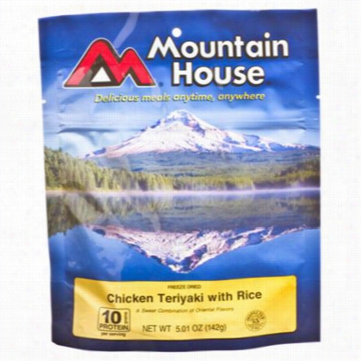 Mount House Chill Dried Chicken Teriyaki With Rice Entree -  Servings