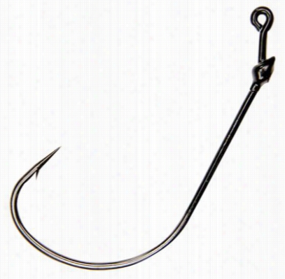 Mustad Ultrap Oint Grip-pin Swim Hook - Black Nickel - 2/0