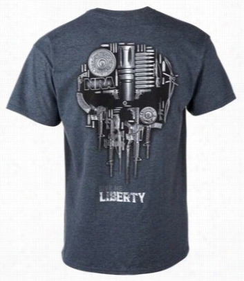 Nra Givem E Liberty T-shirt For Men - Dark Heather Gray - M