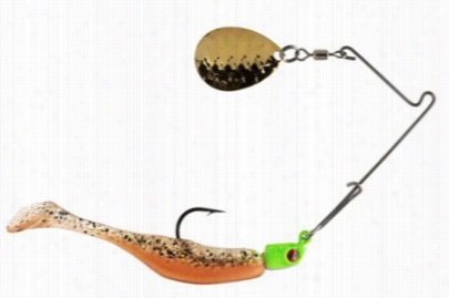 Precision Tsckle Thunder Spin Jig Spider - Gold/new Penny