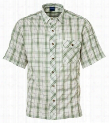 Propper Covert Button-up Short-sleeve Shirt For Men - Sage Plaid - 2xl