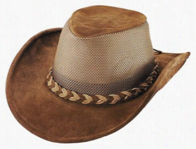 Redhad Explorrer Crushable Cowhdie Hat For Men - Brown - L
