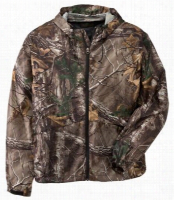 Redhead Lightweight Packable Camo Rain Jacket For Men - Realtree Xtra - S