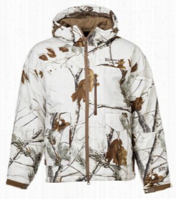 Refhead Mountain Stalker Trophy Jacket For Men - Realtree Ap Snow - L