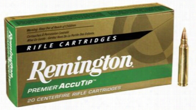 Remington Ppermier Accutip Centerfire Ammo - Varmint - .222 Remington
