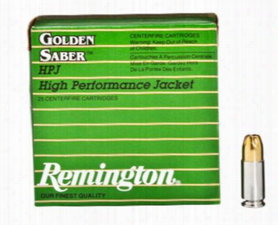 Remington Premier Golden Saber Centerfire Handgun Mamo - .380 Automatic Colt  Pistol - 102 Grains