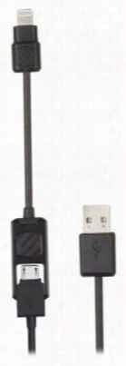 Scsche Smartstrike Lightning/micro Usb Charger And Sync Cable