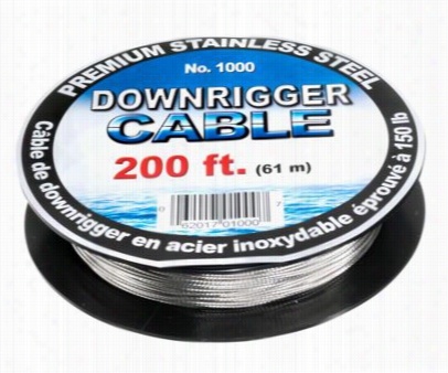 Scotty Premium Stainless Steel Downrigger Cable - 200'