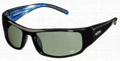 Sae Striker Thresher Polarjzed S Unglasses - Black/grey