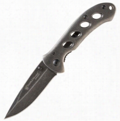 Smith & Wesson Oasis Small Linet Lock Drop Point Foldin G Knife