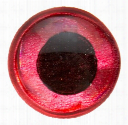 Stick-on Holographic Eyes - 1/4" - Red