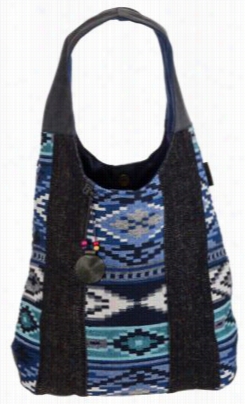 Sun 'n' Sand Grace Soft Embroidered Hobo Bag For Ladies