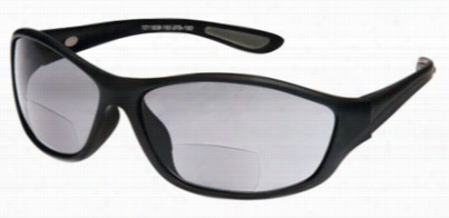 Sun Readers Enterprise Reading Sunglasses - Black/smoke Gray - 1.50