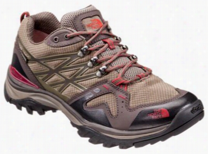 The North Face Edgehog Fastpack Gtx Gre-tex Hiking Shoess Because Men - Coffee Broown/rosewood Red - 13 M