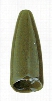 Painted Lead Worm Weights - Green Pumpkin - 1/8 oz. - 10 Pack