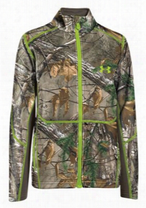 Under Armour Coldgear Infrared Odor Direct Jacket For Kid S- Realtree Xtra - Xl