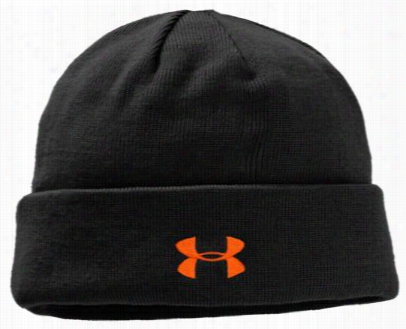 Under Armour Coldgear Tactical Stealth Beanie Hat For Men - Black