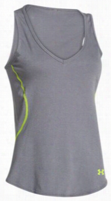 Under Armour Iso-chill Remi Tank Top On Account Of Ladies - Graphite - L