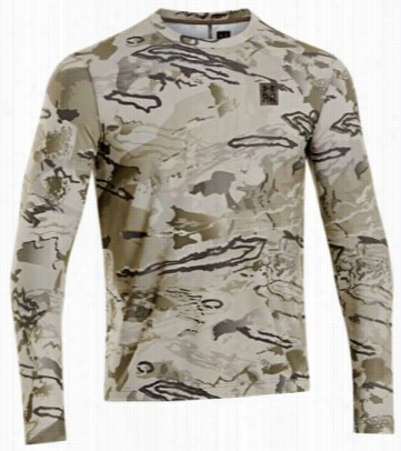 Under Armour Extended Elevation Reaper Lnog Sleeve T-shirt For Men - Rdge Reaper Camo Barren -- M