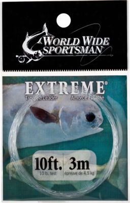 World Wide Sportsman Extreme Tapered Leader - 8'-  Lb.