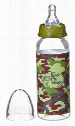 8 Oz. Bay Bottle - Green Camo