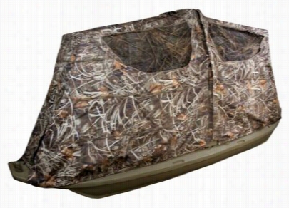 Beavertail Stealthiness Baot Blind - Realtree Ax-4