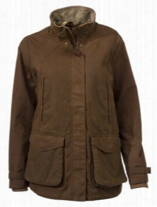 Beretta Waxwear Upland Jacket For Ladies - Spice Brown - L