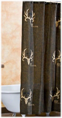 Bone Colector Brown/tan Shower Curtain