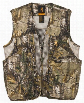 Browning Upland Game Vest For Men - Realtree Xtra - S