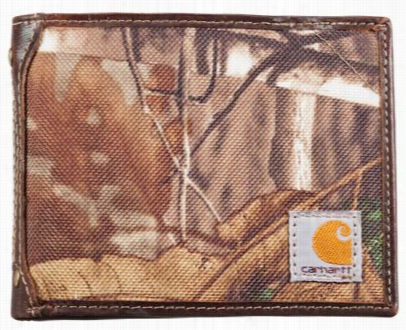 Carhartt Canvas Passcase Wallet -- Camo