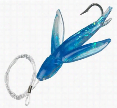 Carolina Lures Mini Yummee Ffly'r-  Rigged  -blue Crystal