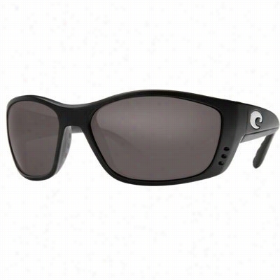 Costa Fissch 580p C-mates Readers Poolarized Reading Sunglasses - Matte Black/gray - 1.5