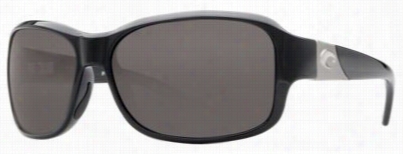 Costa Inlet 580p Polarized Sung Lasses - Shiny Black /gray