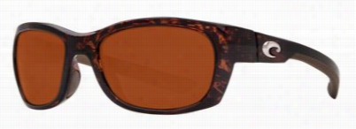 Costa Trevally 580p Polarized Sunglasses - Tkrtoise/copper