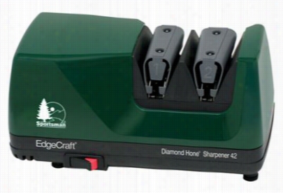 Edecgrafg Sportsman 2 Stage Diamond Hone Knife Sharpener 42