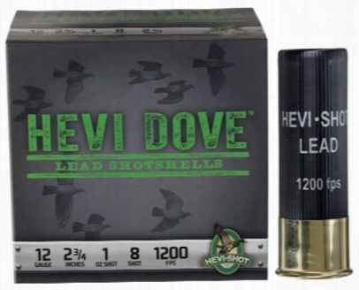 Hevi-shot Ehvi-dove Shotshells - 12 Gauge - #8 - 250 Rounds