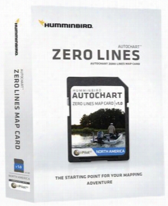 Humminbird Autochart Zero Lines Map Card - North Americ