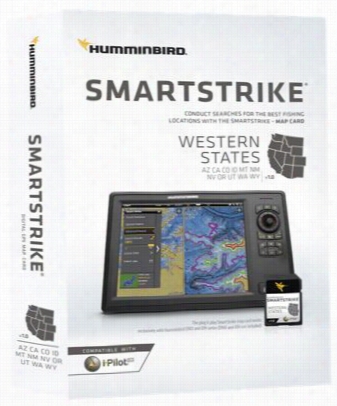 Humminbird Smartstirke Map Card - Western States