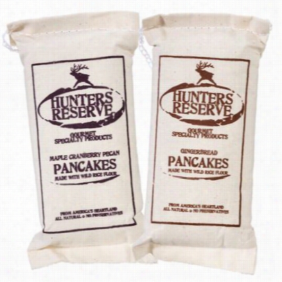 Hunters Reserve 2-pack Pancake Mix - Mzple Cranberry Pecan And Gingerbread