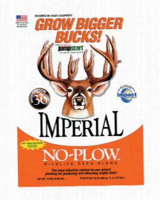 Imperial No-plow Wildlife Palnting Seed - 9 Lb