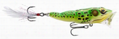 Livetarget Frog Popper - 3" - Flourescnet Green/yellow