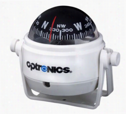 Optronics Bracket-mount Marine Compass - Cp151 White