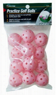 Pink Exercise  Golf Balls