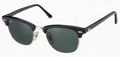 Ray-ban Clubmasyer Sunglasses - Ebony-arista/crystal Green