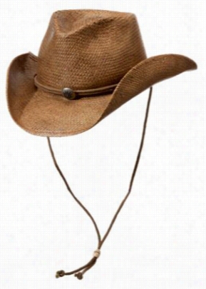 Redhead Tooyo Staw Shapeable Western Hat For Men - Tobacco - L/xl