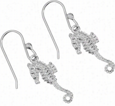 Sterlin Silver Sahorse Earrings