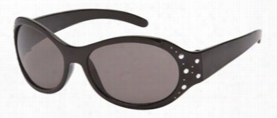 Sunbelt Kidz Sophia  Sunglasses For Girls - Shiny Black/grey