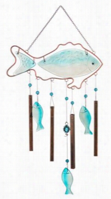 Sunset Vvista Designs Fish Wind Chime